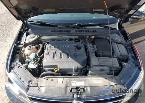 2015 Volkswagen Jetta 2.0L Tdi Sel z USA, uszkodzony, nr VIN 3VWLA7AJ0FM203256